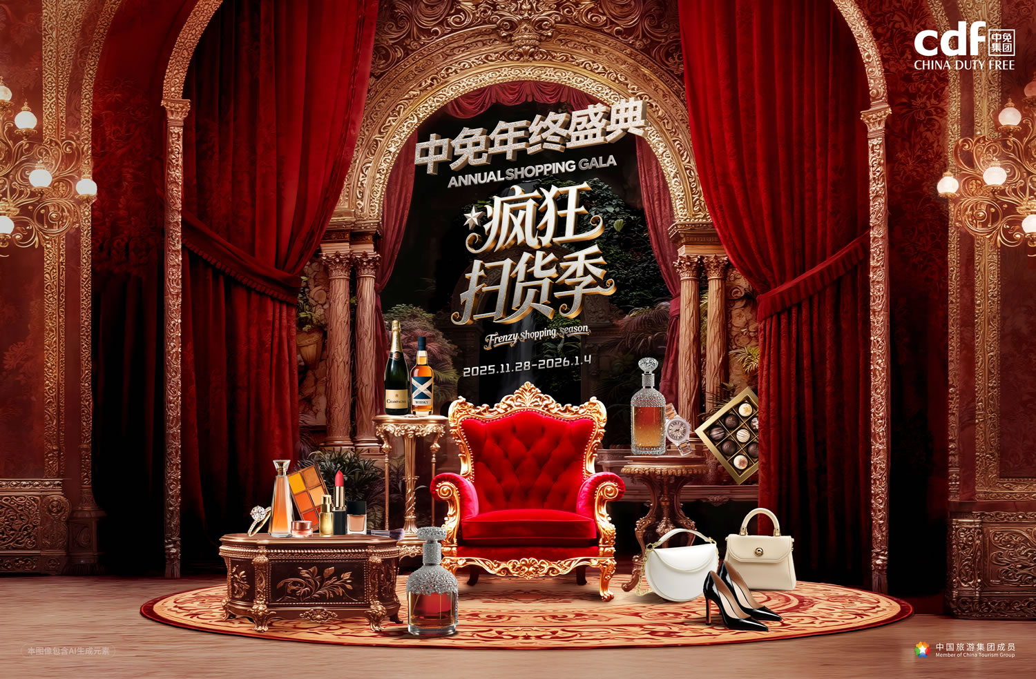 释放免税新政效应，点燃冬日消费热情，2025年中免年终盛典将于11月28日盛大启幕